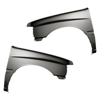 Replacement - Front Driver and Passenger Side Fender Set (Standard Line)