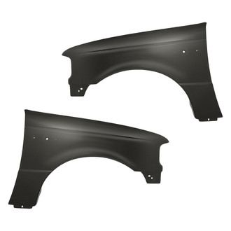 Replacement - Front Driver and Passenger Side Fender Set (CAPA Certified)