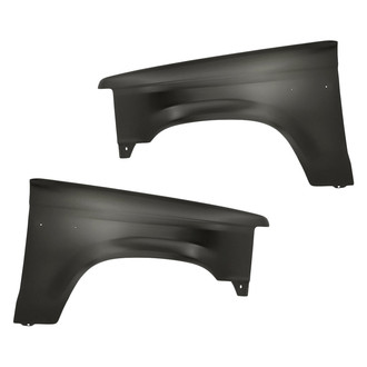 Replacement - Front Driver and Passenger Side Fender Set (Standard Line)