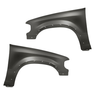 Replacement - Front Driver and Passenger Side Fender Set (CAPA Certified)