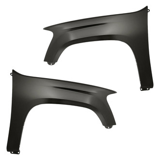 Replacement - Front Driver and Passenger Side Fender Set (Standard Line)