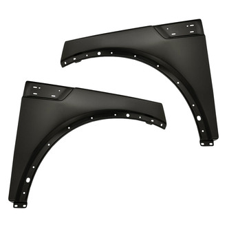 Replacement - Front Driver and Passenger Side Fender Set (CAPA Certified)