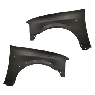 Replacement - Front Driver and Passenger Side Fender Set (Standard Line)