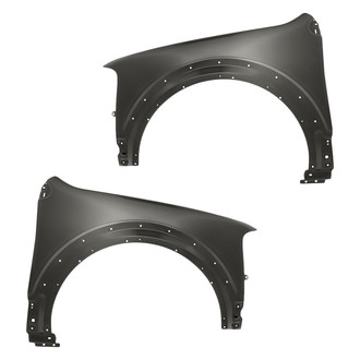 Replacement - Front Driver and Passenger Side Fender Set (CAPA Certified)