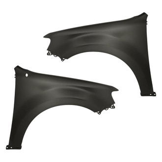 Replacement - Front Driver and Passenger Side Fender Set (Standard Line)