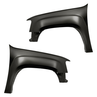 Replacement - Front Driver and Passenger Side Fender Set (CAPA Certified)