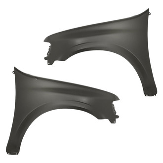 Replacement - Front Driver and Passenger Side Fender Set (CAPA Certified)