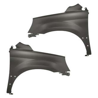 Replacement - Front Driver and Passenger Side Fender Set (Standard Line)