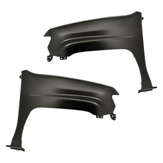 Replacement - Front Driver and Passenger Side Fender Set (Standard Line)