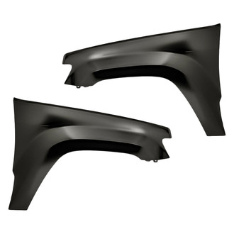 Replacement - Front Driver and Passenger Side Fender Set (CAPA Certified)