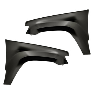 Replacement - Front Driver and Passenger Side Fender Set (Standard Line)