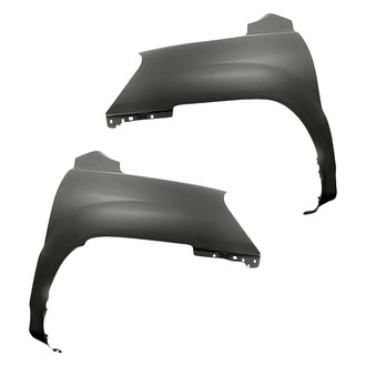 Replacement - Front Driver and Passenger Side Fender Set (Standard Line)