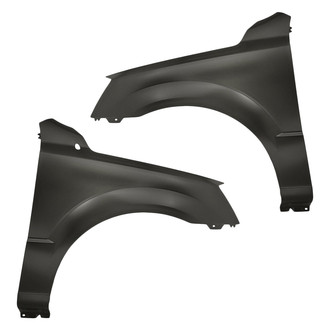 Replacement - Front Driver and Passenger Side Fender Set (Standard Line)