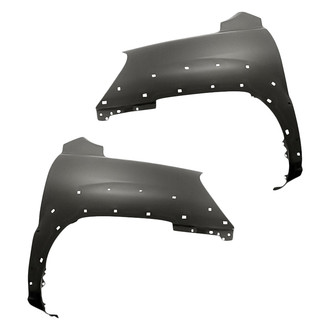 Replacement - Front Driver and Passenger Side Fender Set (Standard Line)