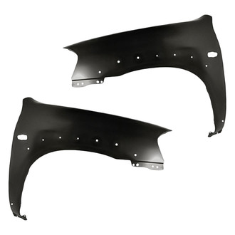 Replacement - Front Driver and Passenger Side Fender Set (CAPA Certified)