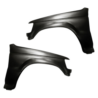 Replacement - Front Driver and Passenger Side Fender Set (Standard Line)