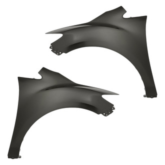 Replacement - Front Driver and Passenger Side Fender Set (CAPA Certified)