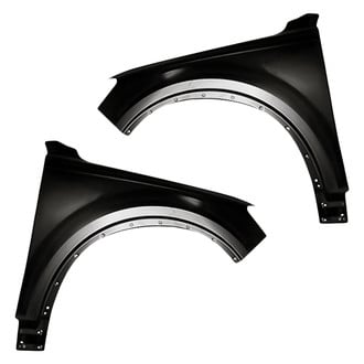 Replacement - Front Driver and Passenger Side Fender Set (CAPA Certified)