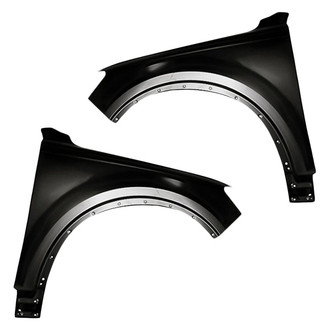 Replacement - Front Driver and Passenger Side Fender Set (Standard Line)