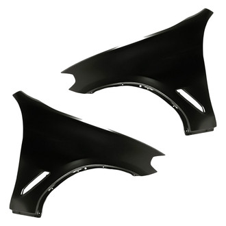 Replacement - Front Driver and Passenger Side Fender Set (CAPA Certified)