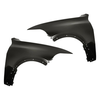 Replacement - Front Driver and Passenger Side Fender Set (CAPA Certified)