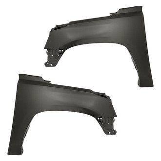 Replacement - Front Driver and Passenger Side Fender Set (CAPA Certified)