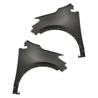 Replacement - Front Driver and Passenger Side Fender Set (CAPA Certified)
