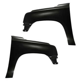 Replacement - Front Driver and Passenger Side Fender Set (CAPA Certified)