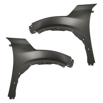 Replacement - Front Driver and Passenger Side Fender Set (CAPA Certified)