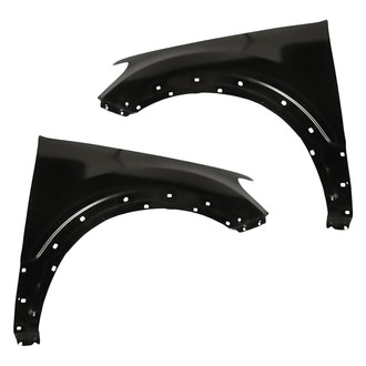 Replacement - Front Driver and Passenger Side Fender Set (CAPA Certified)