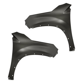 Replacement - Front Driver and Passenger Side Fender Set (CAPA Certified)