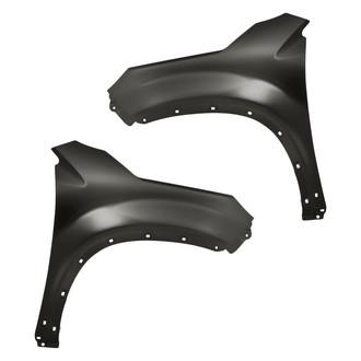 Replacement - Front Driver and Passenger Side Fender Set (CAPA Certified)