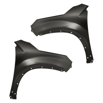 Replacement - Front Driver and Passenger Side Fender Set (Standard Line)