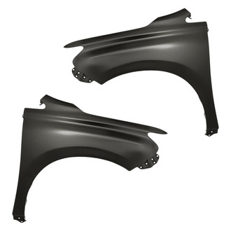 Replacement - Front Driver and Passenger Side Fender Set (Standard Line)