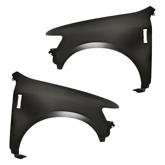 Replacement - Front Driver and Passenger Side Fender Set (CAPA Certified)