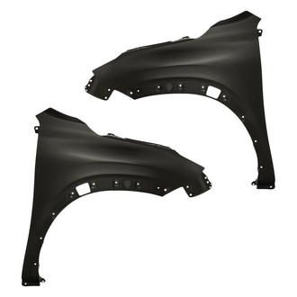 Replacement - Front Driver and Passenger Side Fender Set (CAPA Certified)