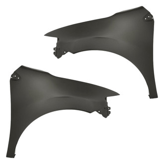 Replacement - Front Driver and Passenger Side Fender Set (CAPA Certified)