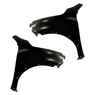 Replacement - Front Driver and Passenger Side Fender Set (CAPA Certified)