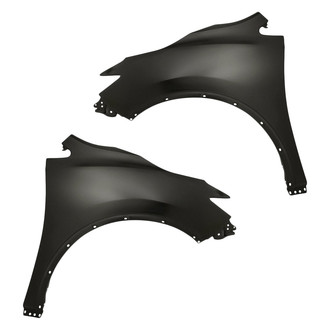 Replacement - Front Driver and Passenger Side Fender Set (CAPA Certified)