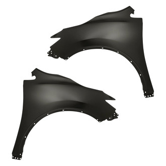 Replacement - Front Driver and Passenger Side Fender Set (Standard Line)