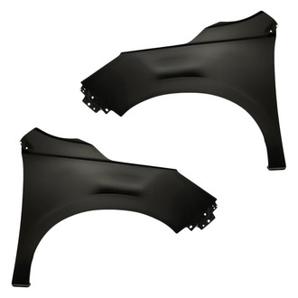Replacement - Front Driver and Passenger Side Fender Set (CAPA Certified)