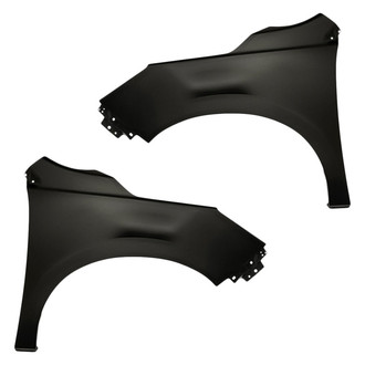 Replacement - Front Driver and Passenger Side Fender Set (Standard Line)