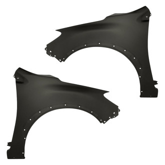 Replacement - Front Driver and Passenger Side Fender Set (CAPA Certified)
