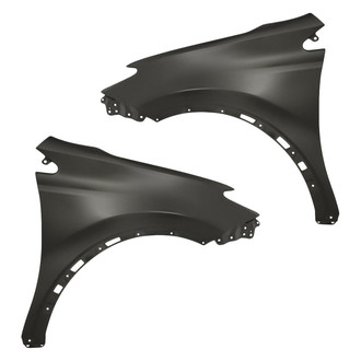 Replacement - Front Driver and Passenger Side Fender Set (Standard Line)