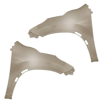 Replacement - Front Driver and Passenger Side Fender Set (Standard Line)