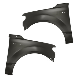 Replacement - Front Driver and Passenger Side Fender Set (Standard Line)