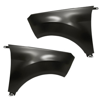Replacement - Front Driver and Passenger Side Fender Set (Standard Line)