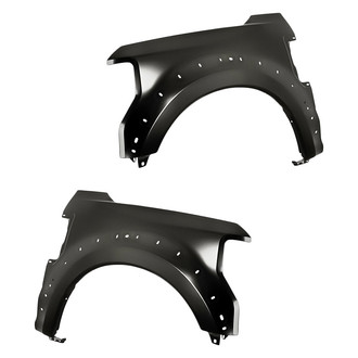 Replacement - Front Driver and Passenger Side Fender Set (CAPA Certified)