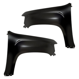 Replacement - Front Driver and Passenger Side Fender Set (Standard Line)