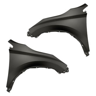 Replacement - Front Driver and Passenger Side Fender Set (CAPA Certified)